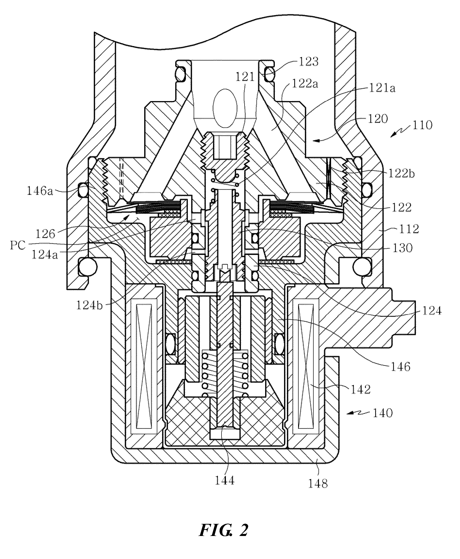 Damping force variable valve and shock absorber including the same