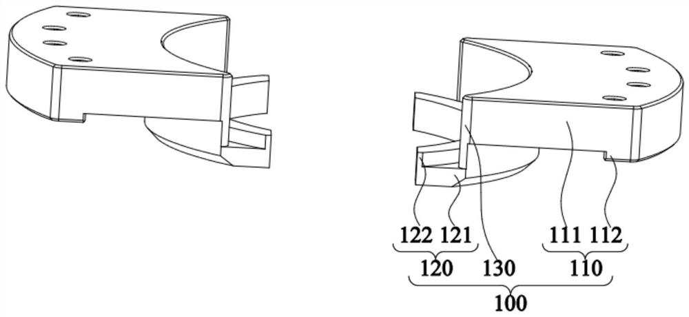 Clamping piece and clamp