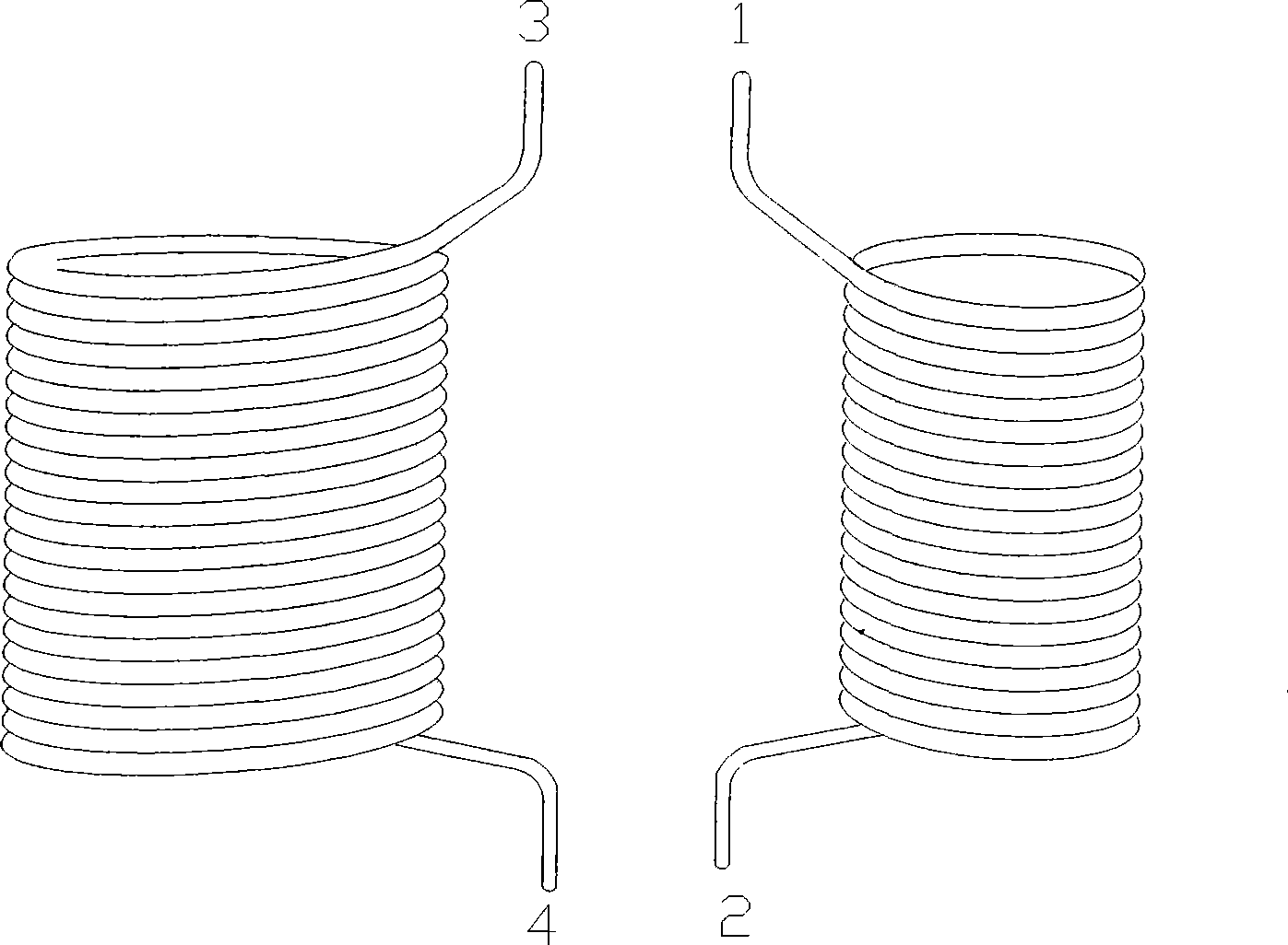 Hollow coupling reactor
