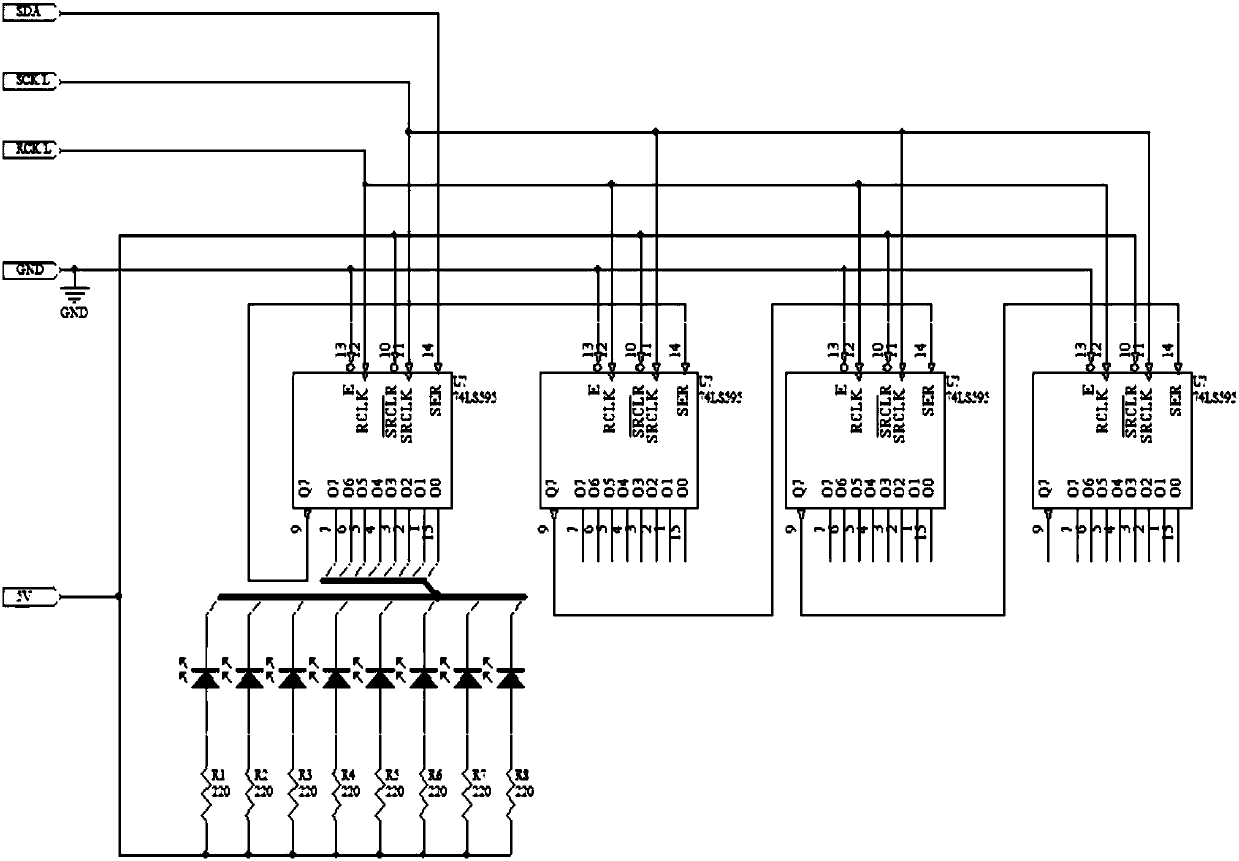 Streamer tail light control circuit