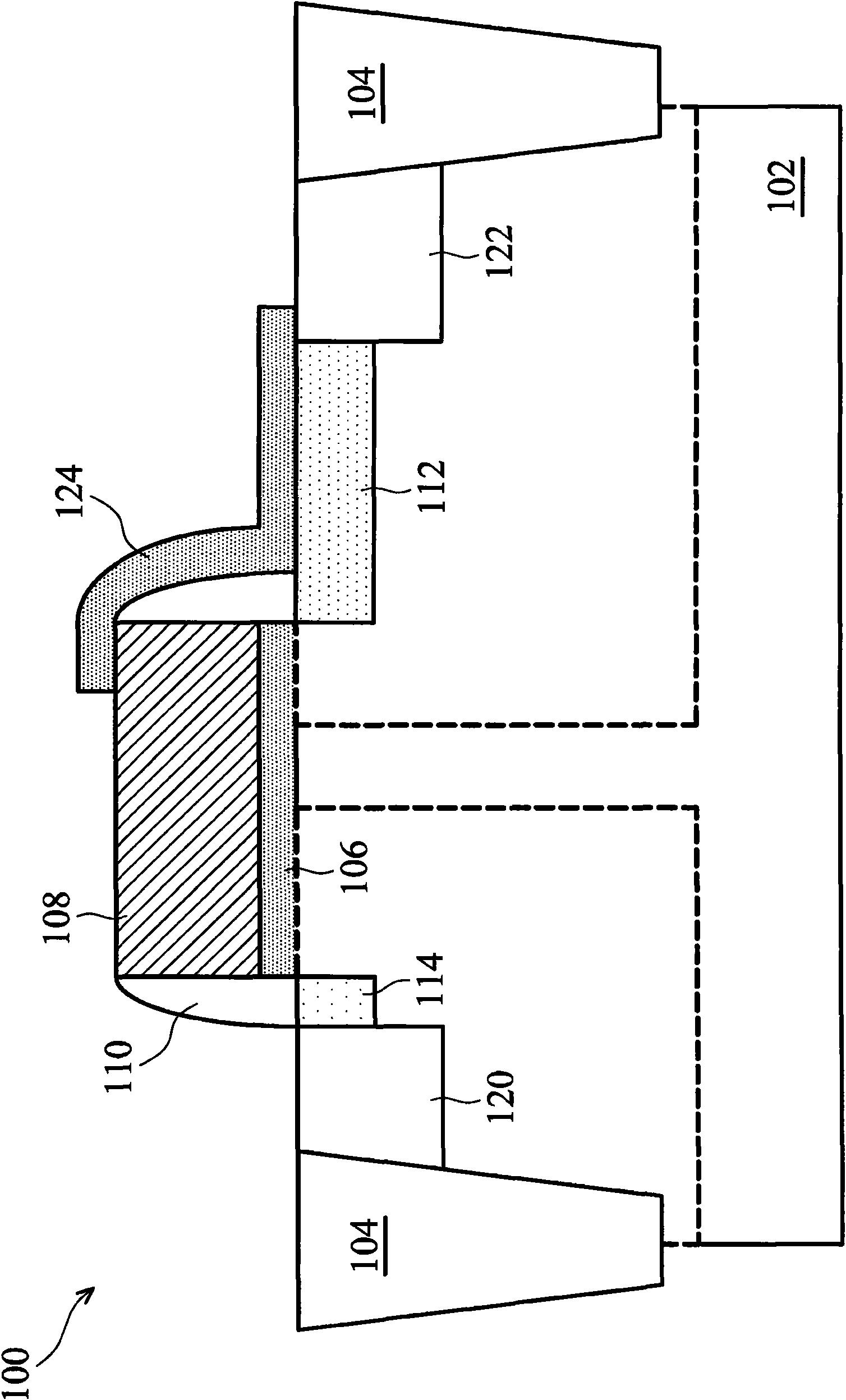 Semiconductor element and method for forming the same