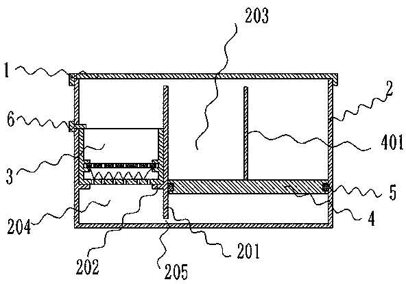 Specimen soaking device for pathology department and using method thereof