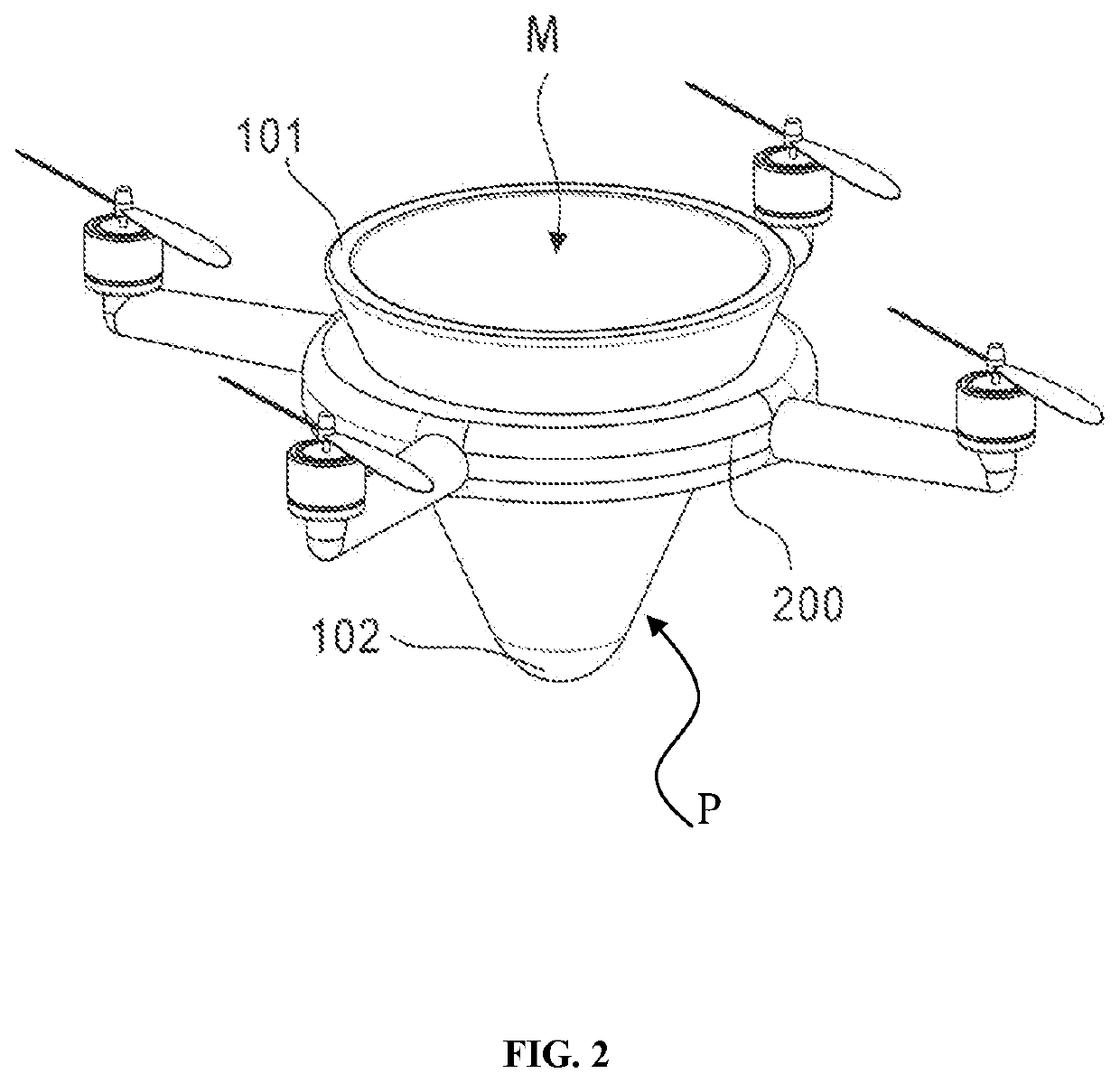 Method and system for arranging swarming drones
