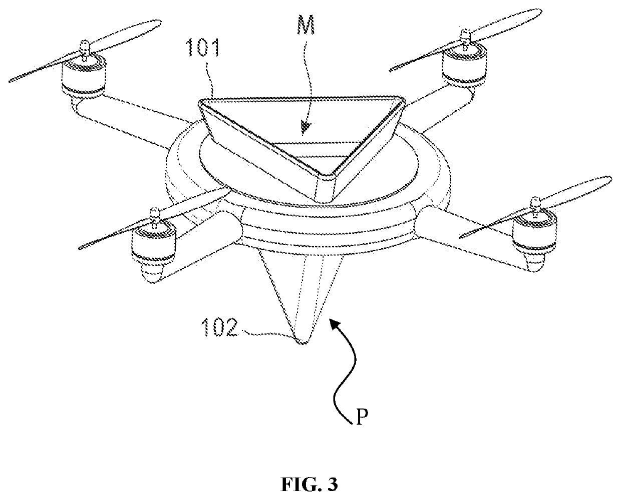 Method and system for arranging swarming drones
