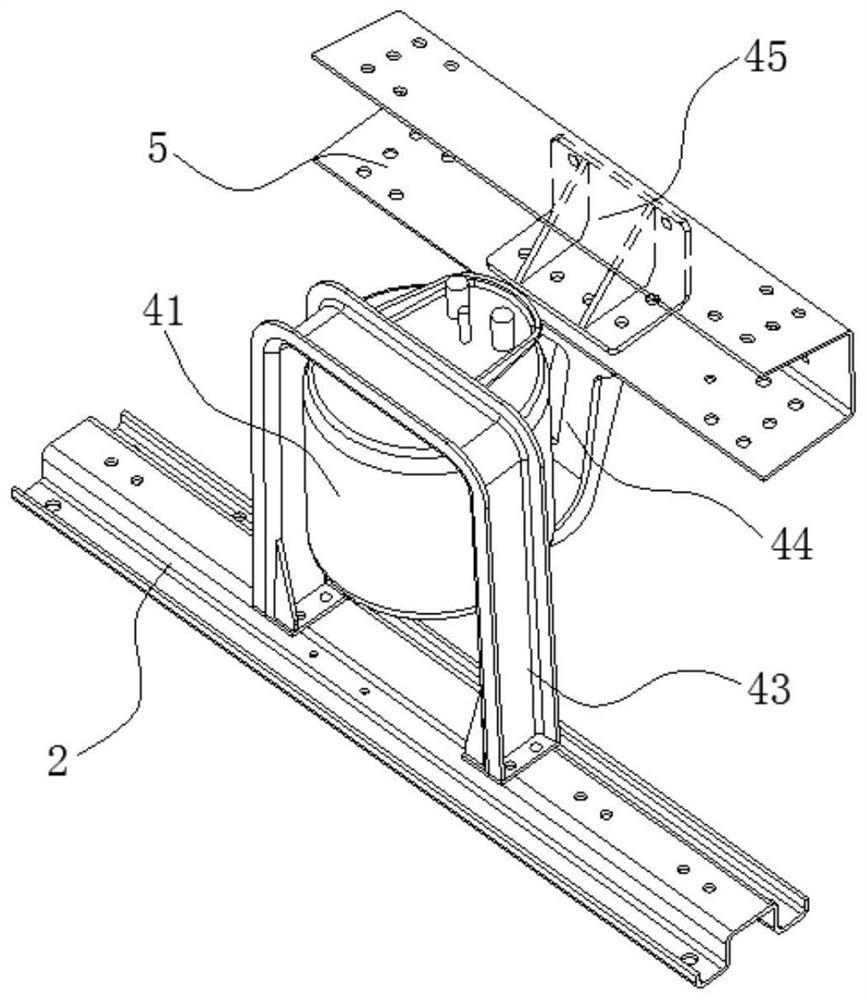 Automobile and automobile air suspension with rear axle driving function