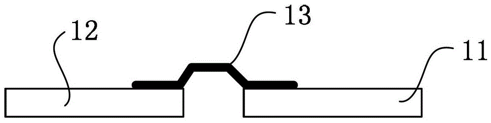Shrapnel connection structure