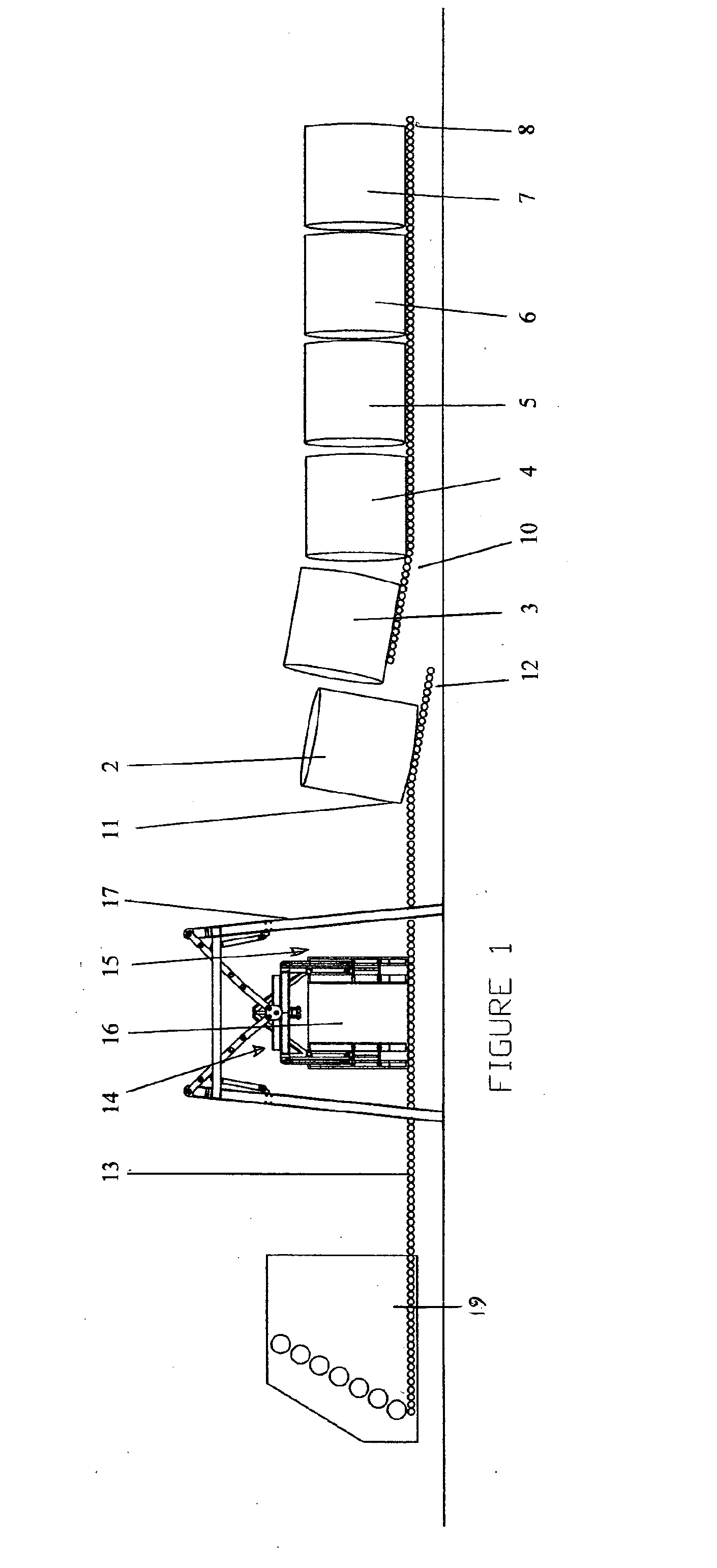 Method and assembly for processing round seed cotton modules