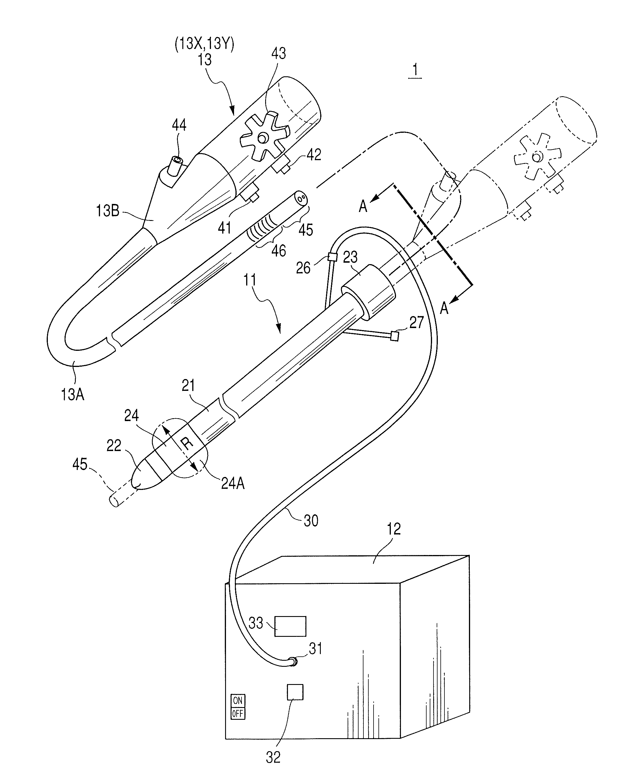 Endoscopic system that uses overtube