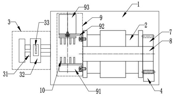 Automatic kelp seedling clamping machine