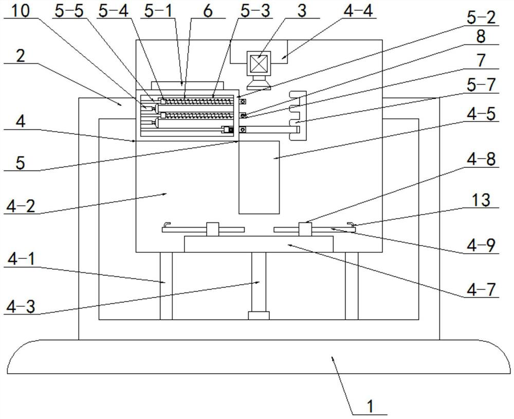 Terminal output light spot regulator of laser beauty instrument