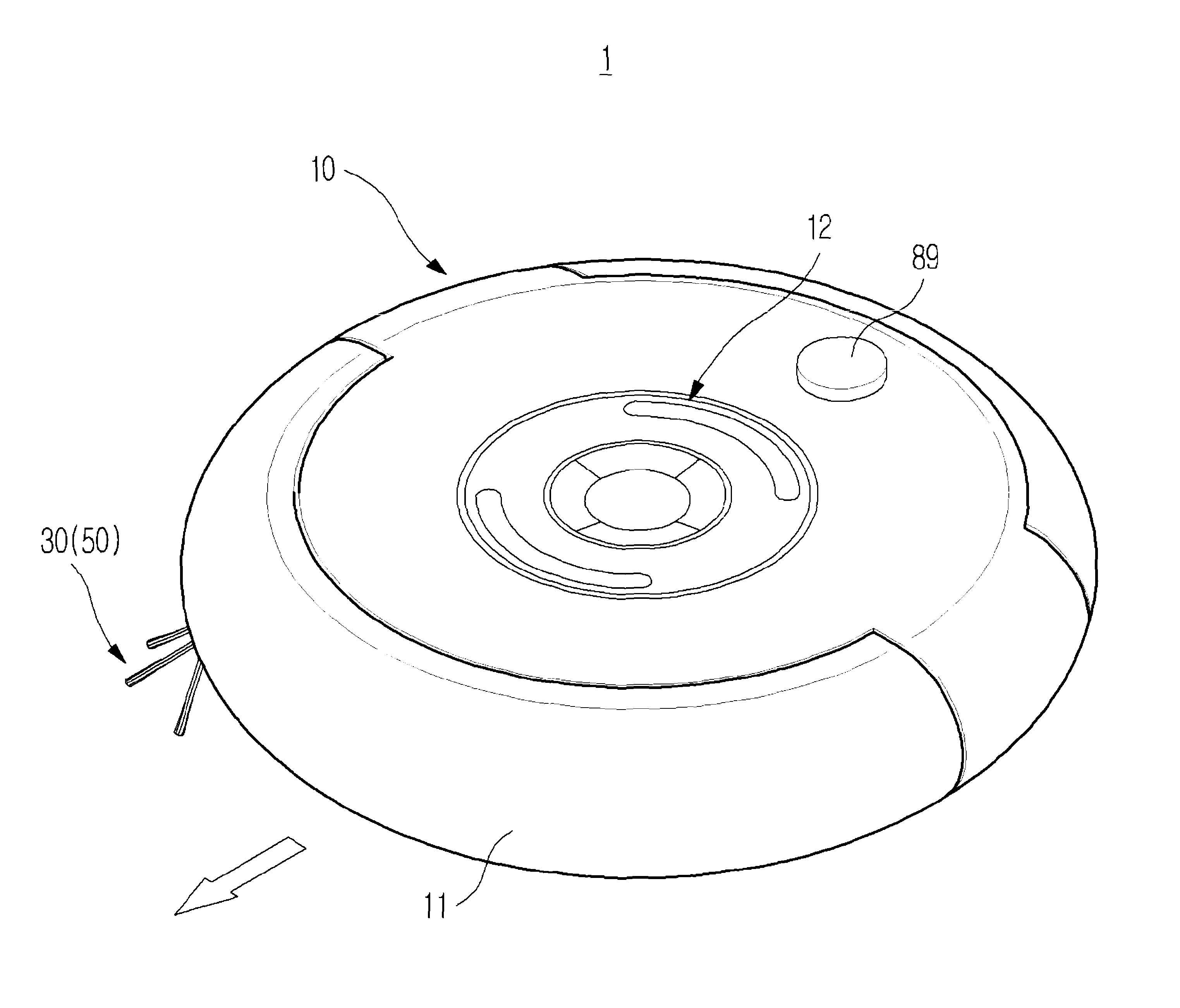 Cleaning apparatus and dust collecting method using the same