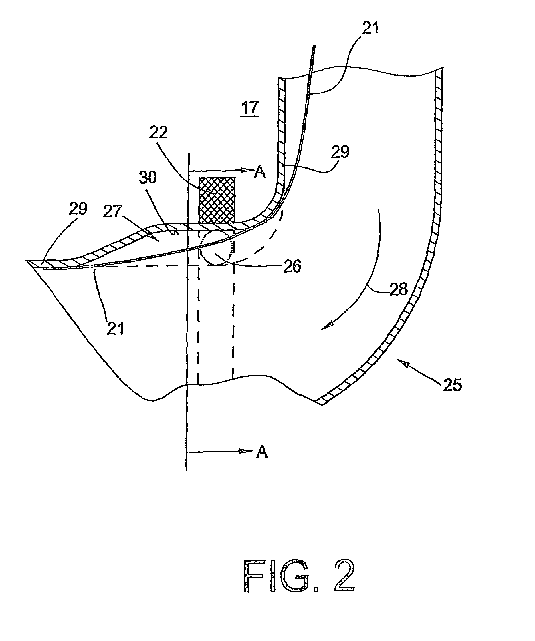 Device for detecting a thread during the detection of thread ends in a suction pipe