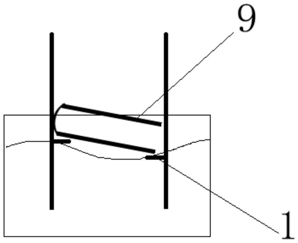 A kind of immersion type cleaning method for quartz furnace tube