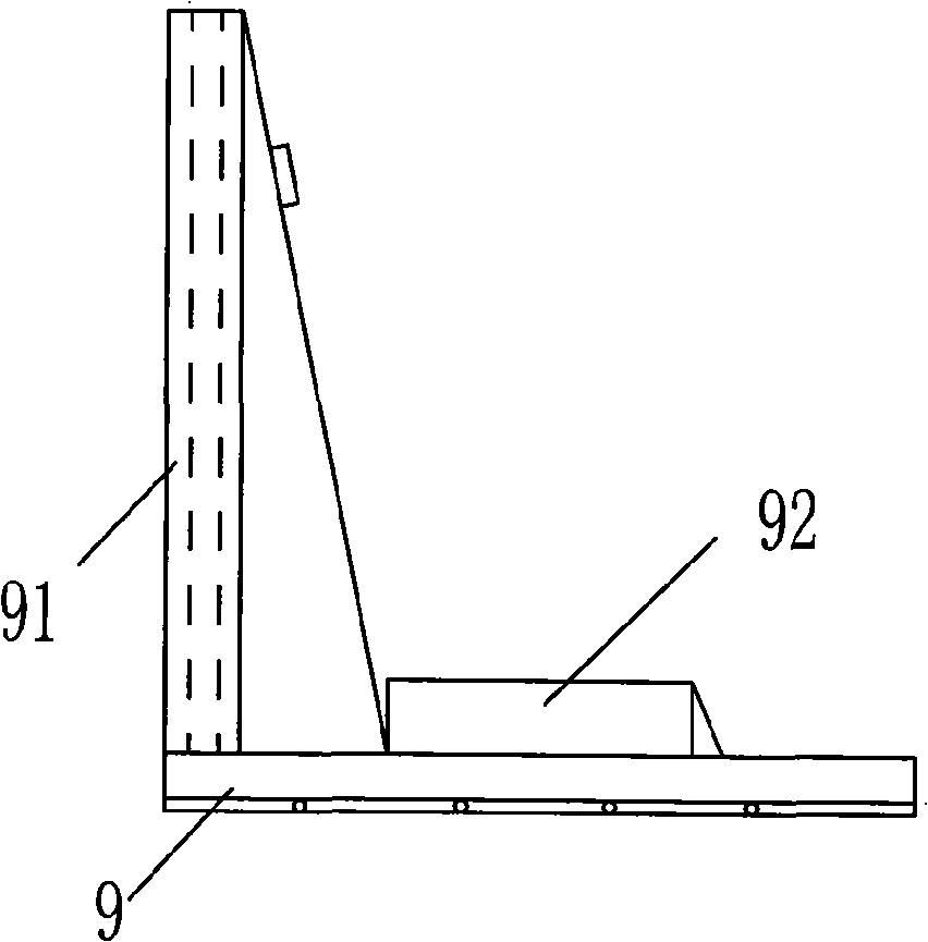 Non-roadside supporting gob-side entry retaining process