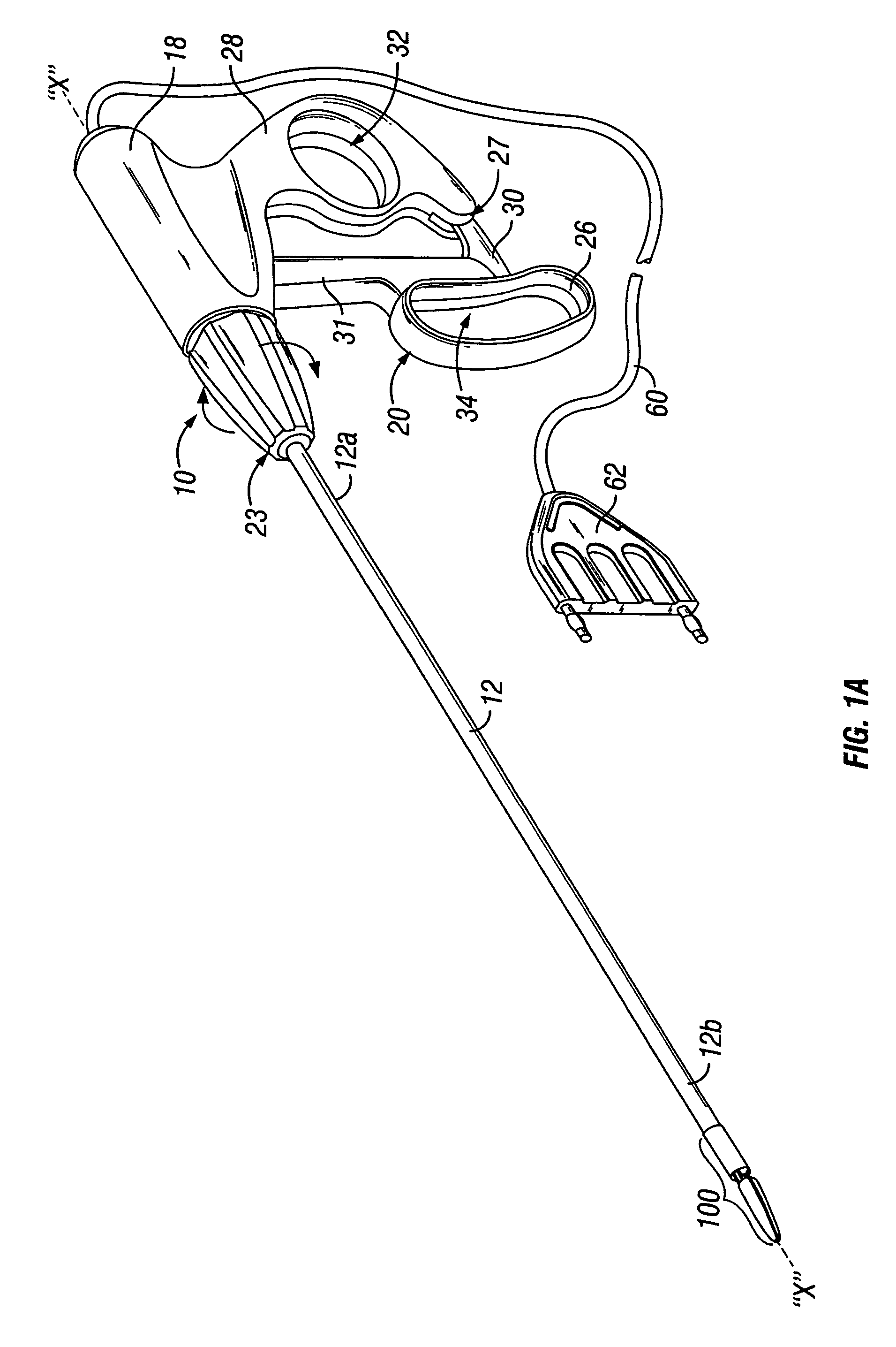 Forceps with spring loaded end effector assembly