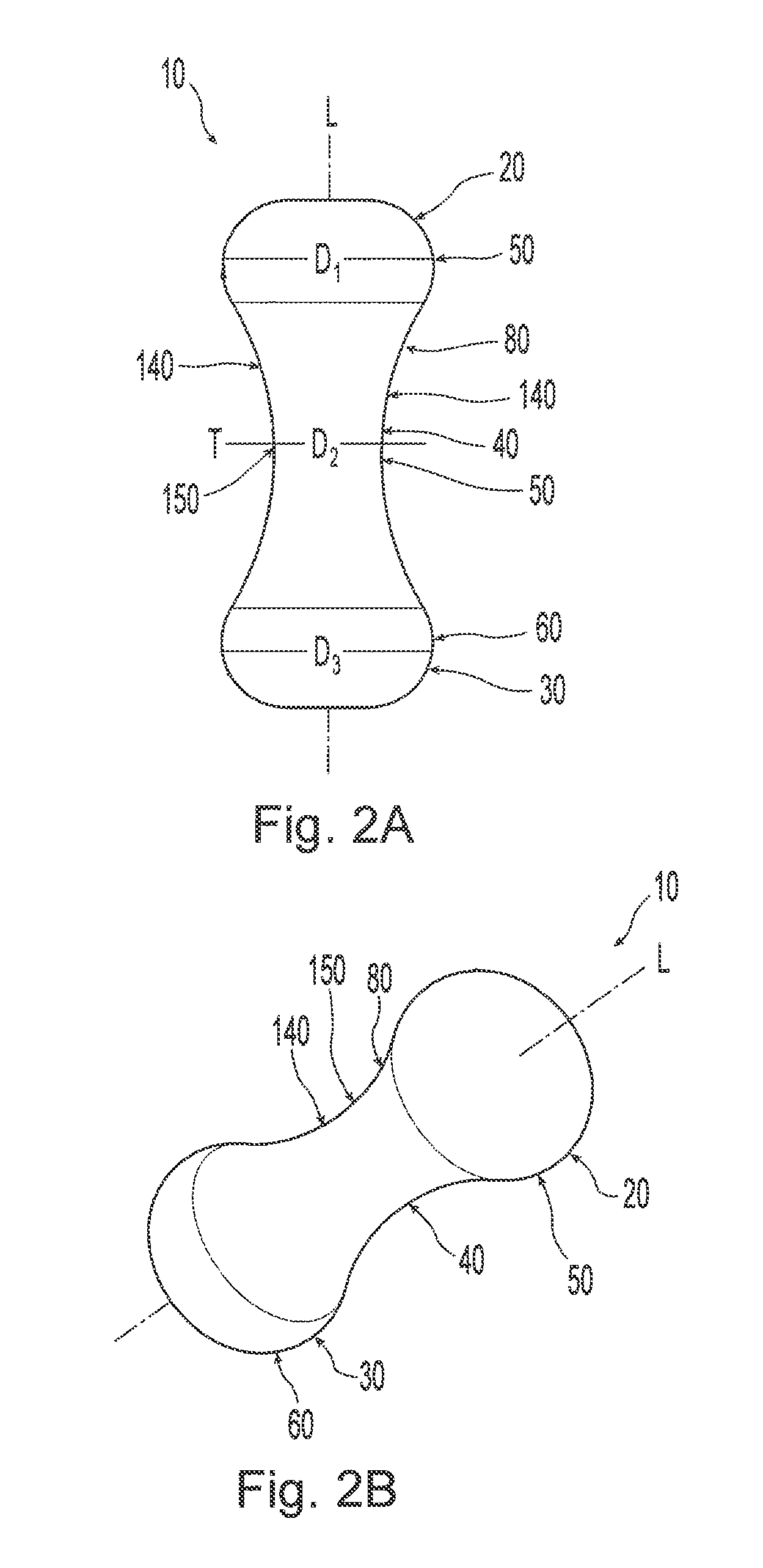 Pessary device with improved pressure profile
