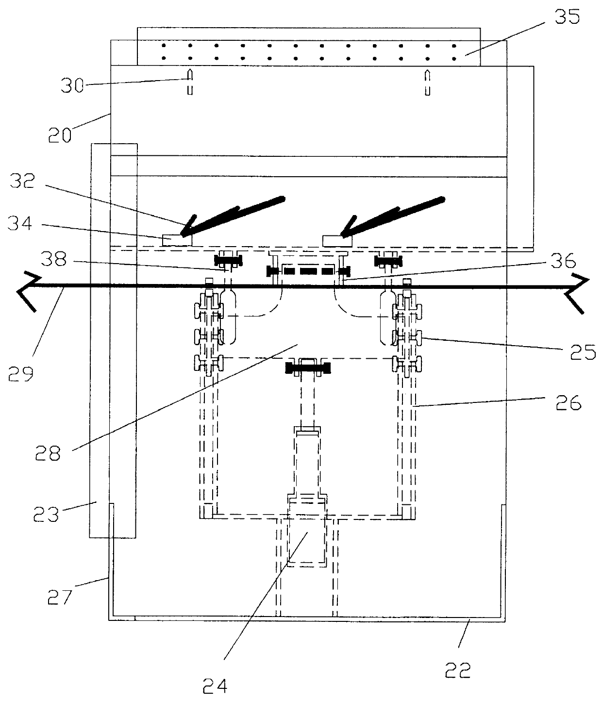 Softwall mining method and device