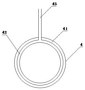 Environment-friendly liquid nitrogen iced corpse processing device and method