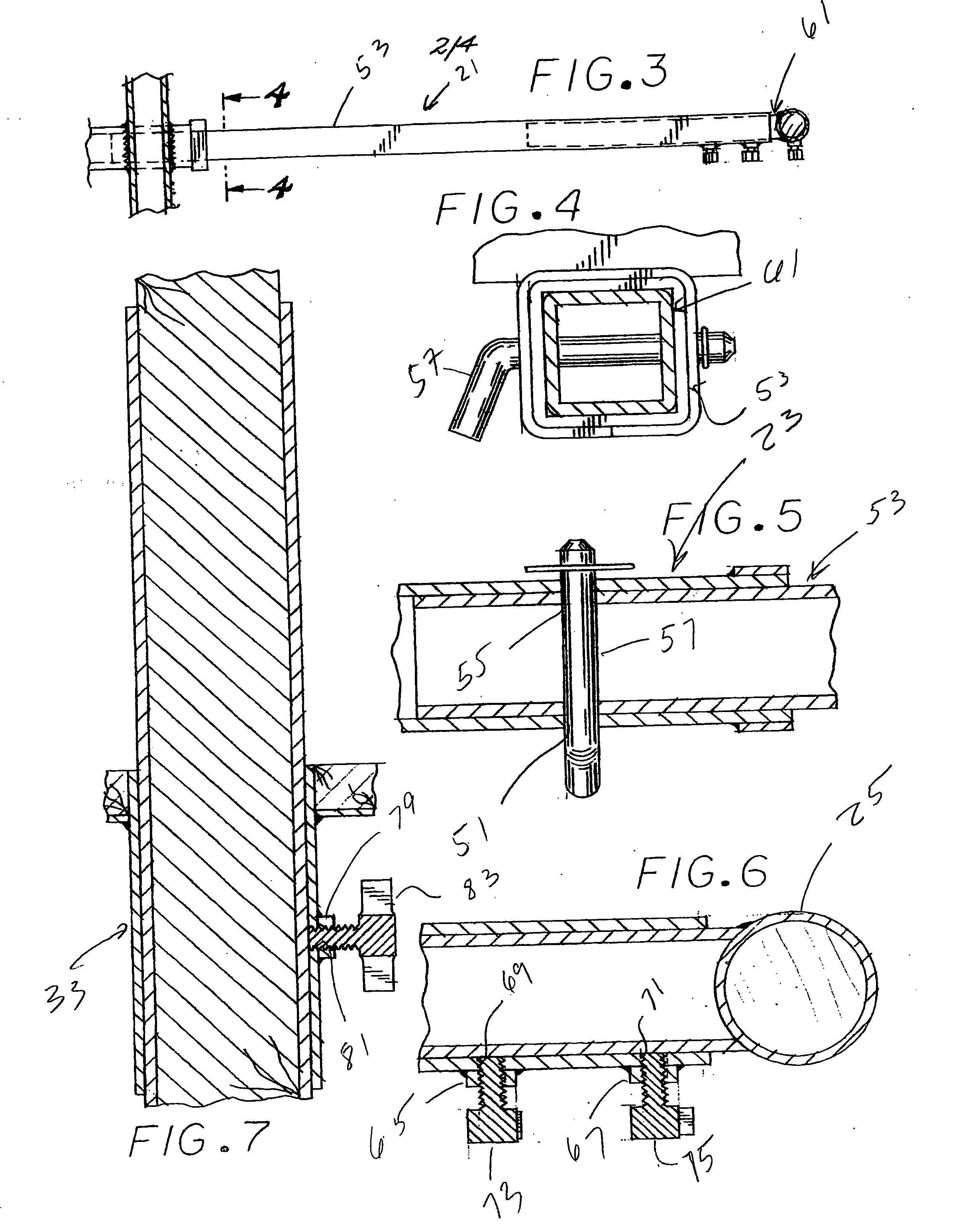 Trailer hitch mounted table and umbrella support apparatus