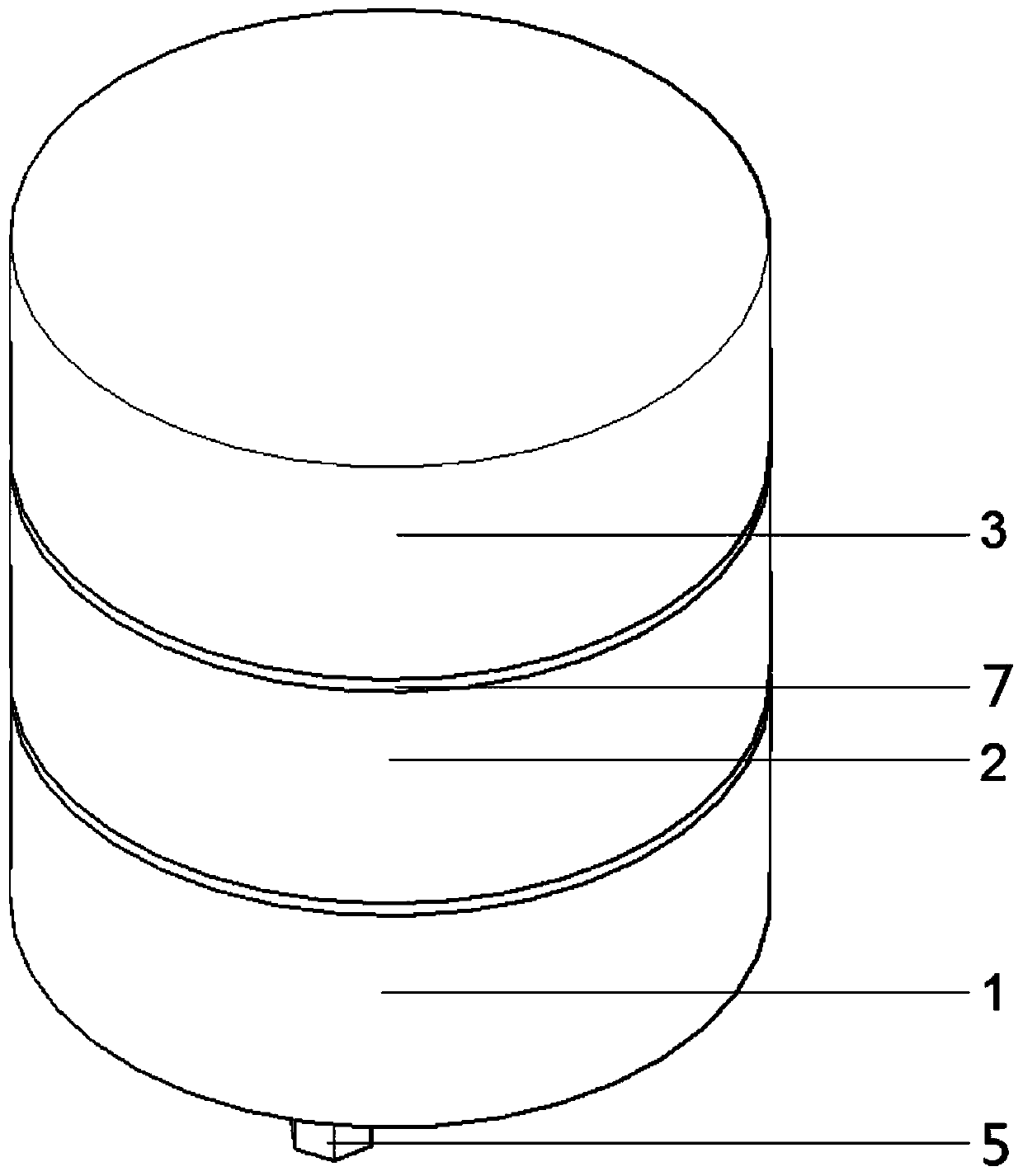 Anti-seismic composite height adjustable steel support of high-pile wharf