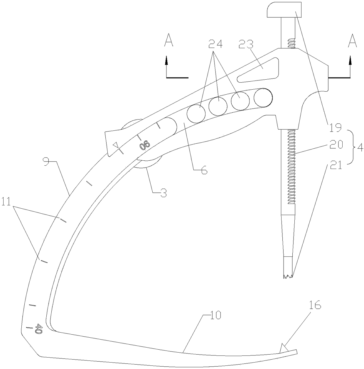 Posterior cruciate ligament tibia positioner