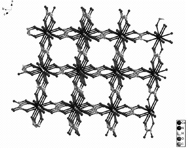 Copper formate catalyst, and preparation method and applications thereof