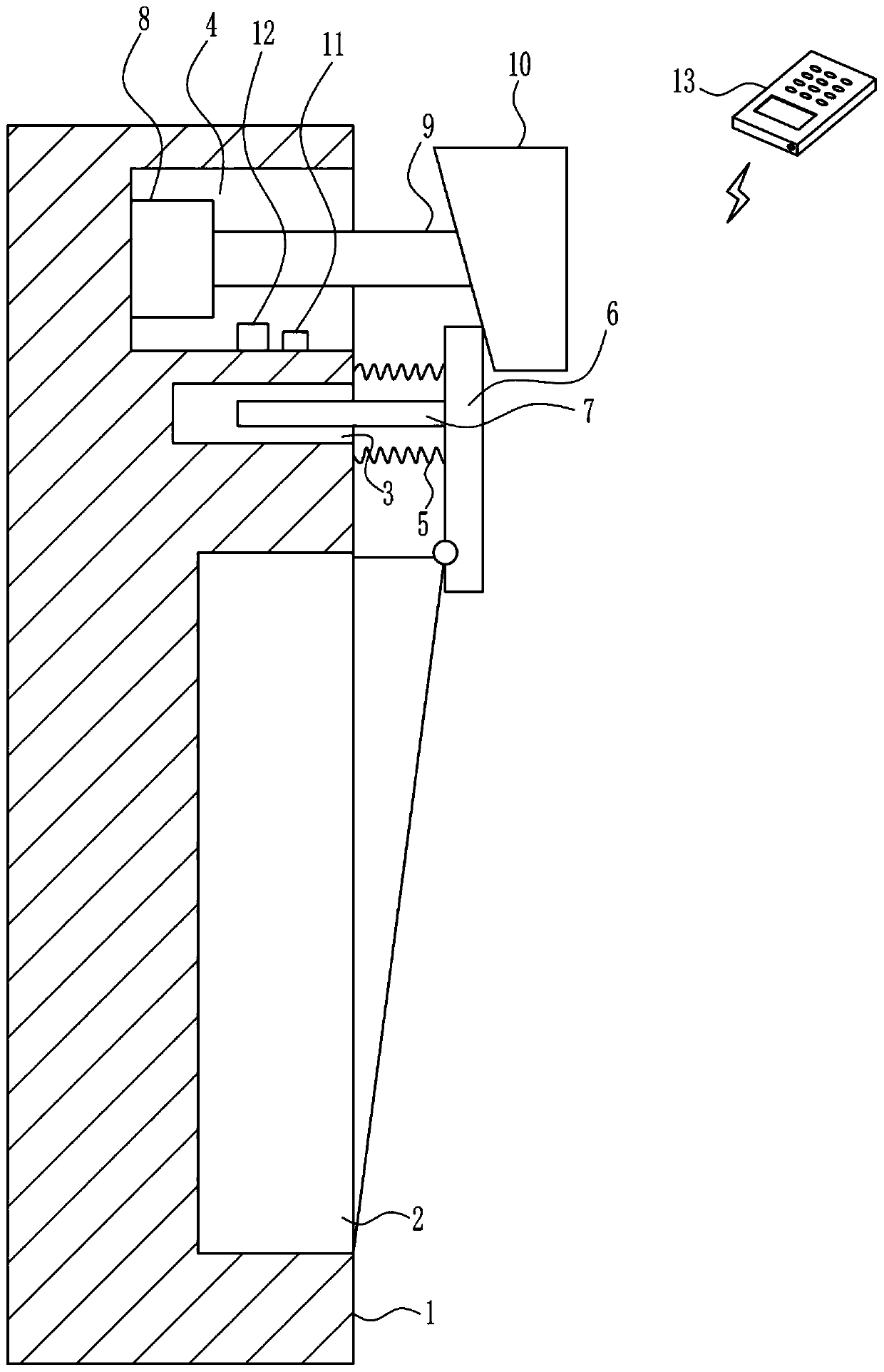 An automatic control switch light device