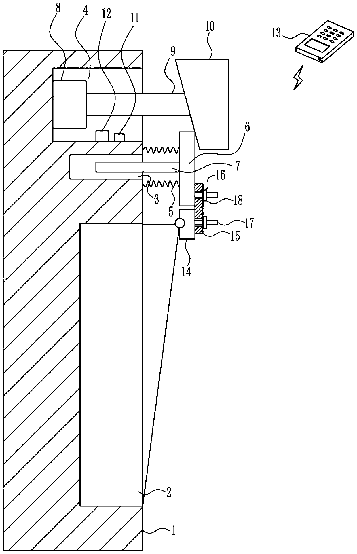 An automatic control switch light device