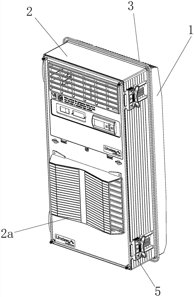 A cabinet air conditioner
