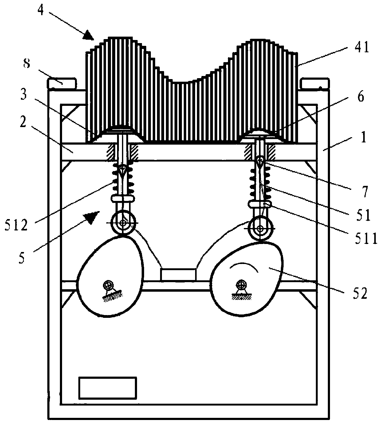 An interactive music visualization method and device