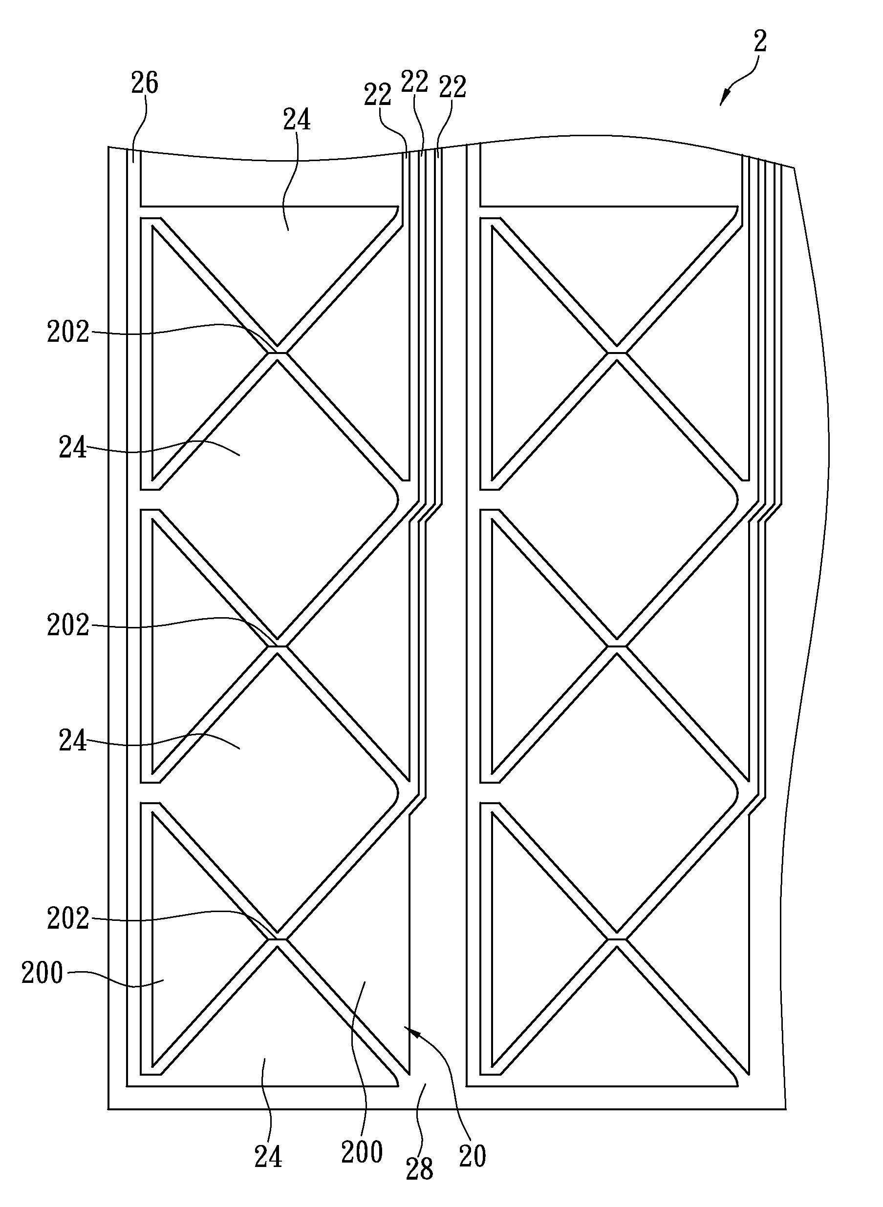 Capacitive touch control sensor