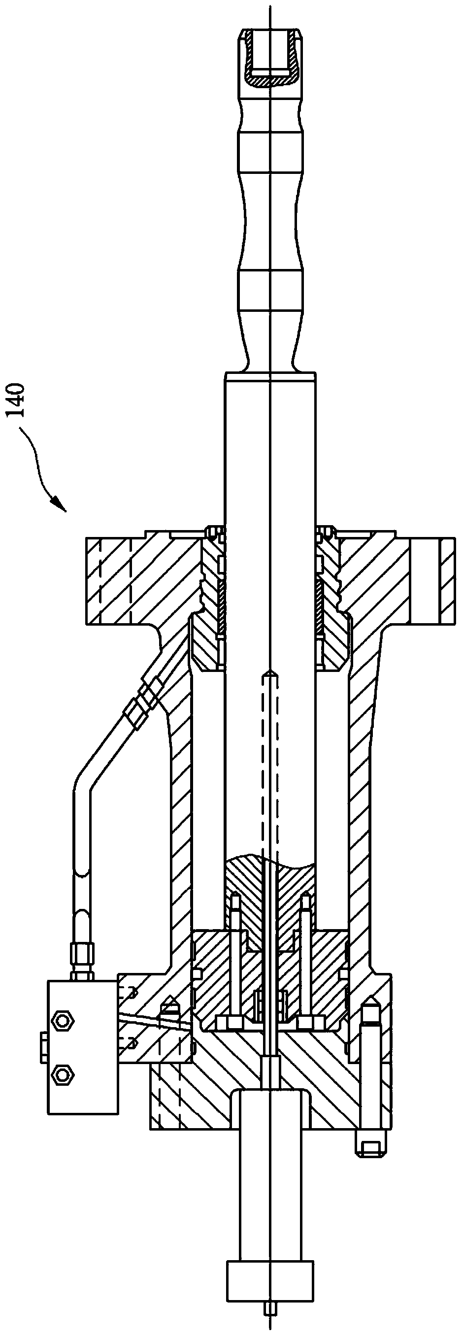 Hydraulic control device using hydraulic actuator