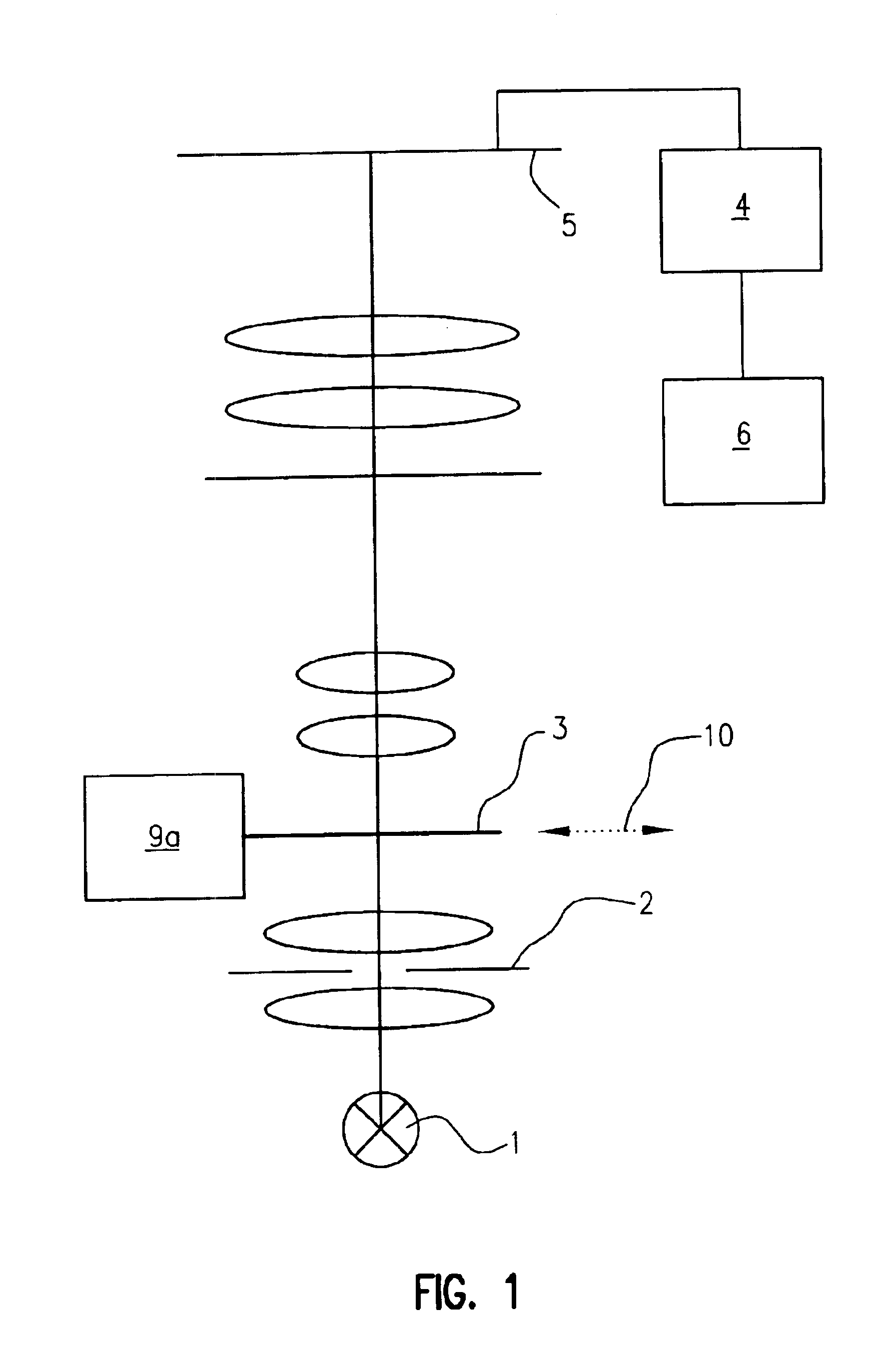 Microscope having a contrast-increasing image a acquisition apparatus