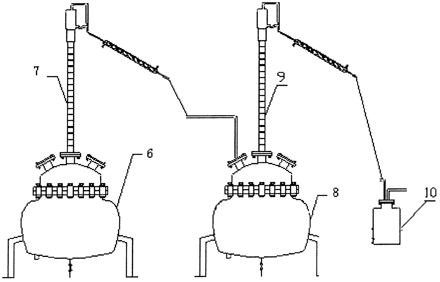Preparation purification method of germanium tetrachloride for optical fiber