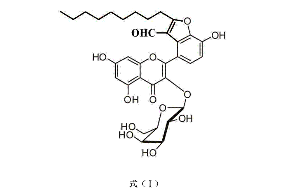 Application of Houttuynoid A in medicines for inhibiting tubercle bacillus