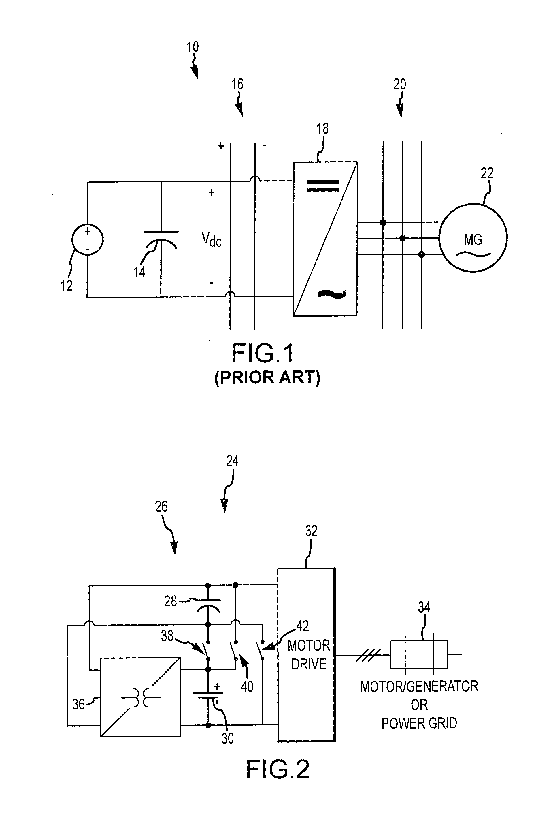Method of energy and power management in dynamic power systems with ultra-capacitors (super capacitors)