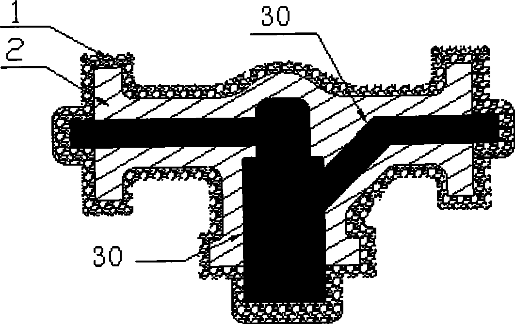 Case-making method of silicasol investment casting with elongated hole structure