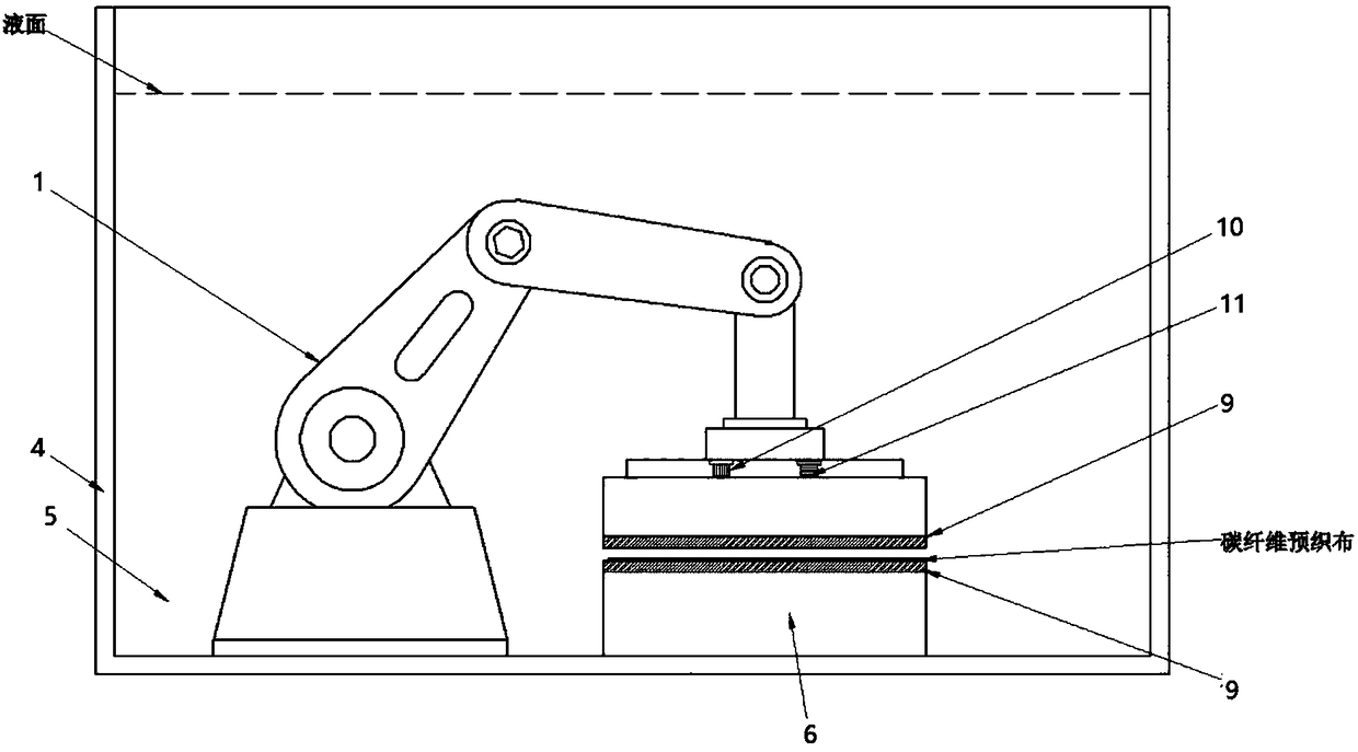 Carbon fiber 3D printing device