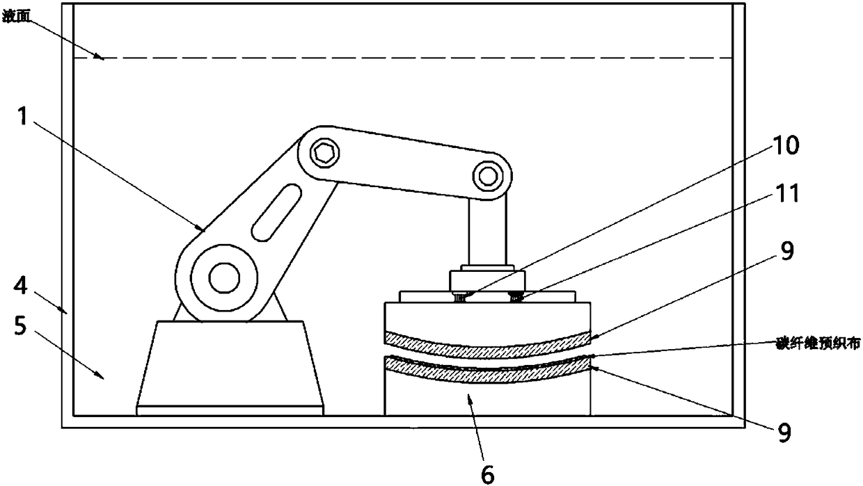 Carbon fiber 3D printing device