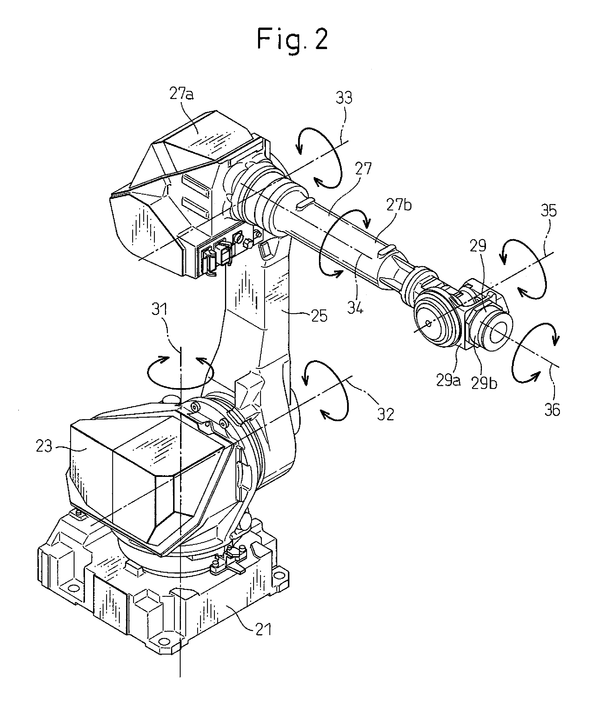 Robot system using robot to load and unload workpiece into and from machine tool