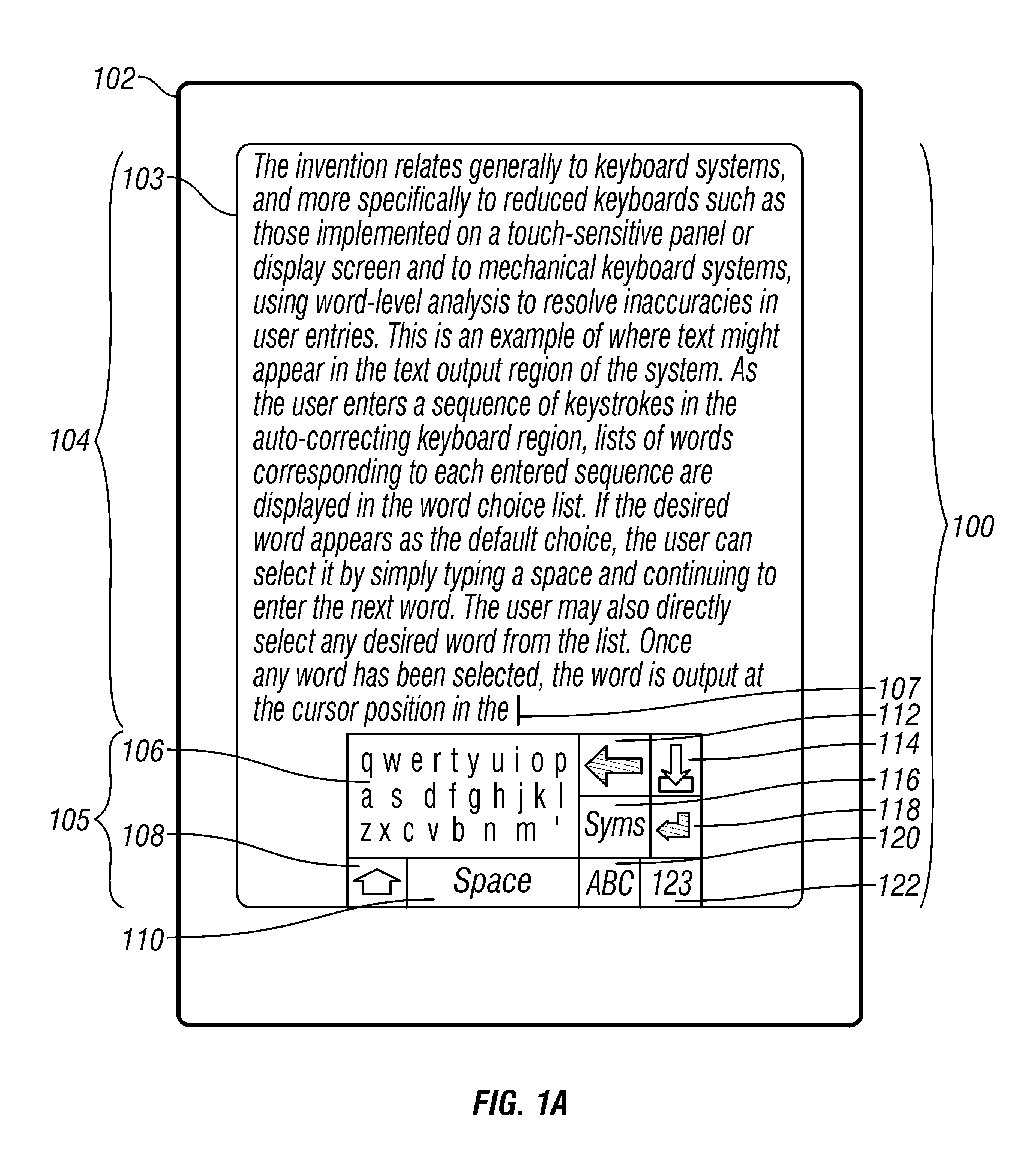 Virtual Keyboard Systems with Automatic Correction