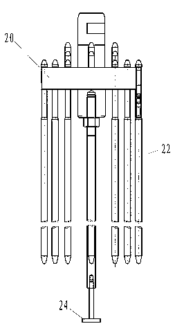 Analog control rod assembly of nuclear power station