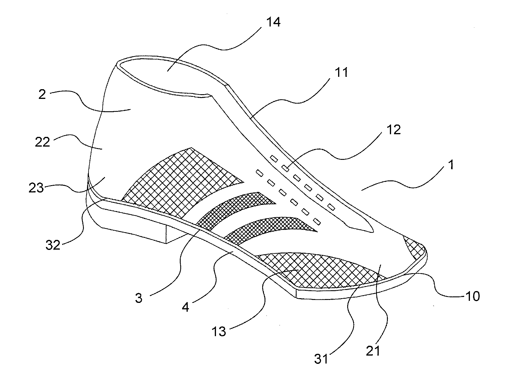 Shoe Upper Structure