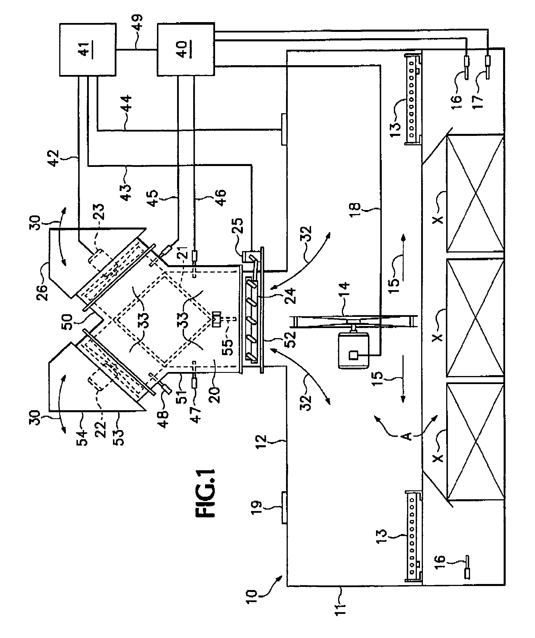 Systems for drying moisture-containing work pieces and methods for drying same