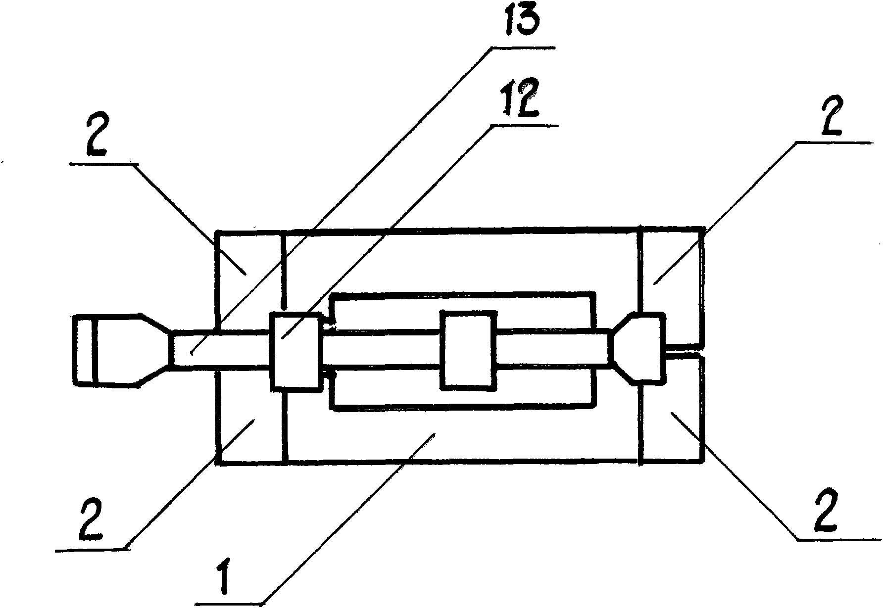 Locking device for mounting frame of light weapon accessory