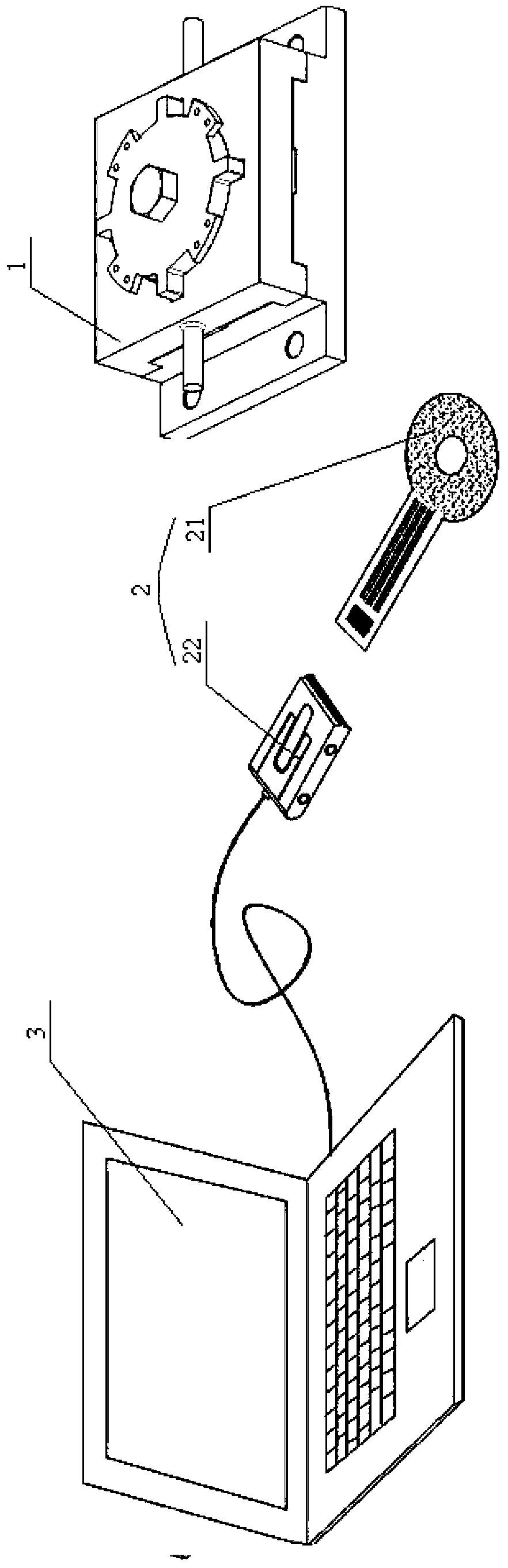 Method and device for measuring axial force of thread fastening member