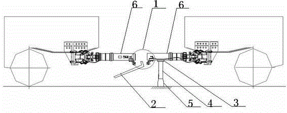 Car hook connecting and hanging method