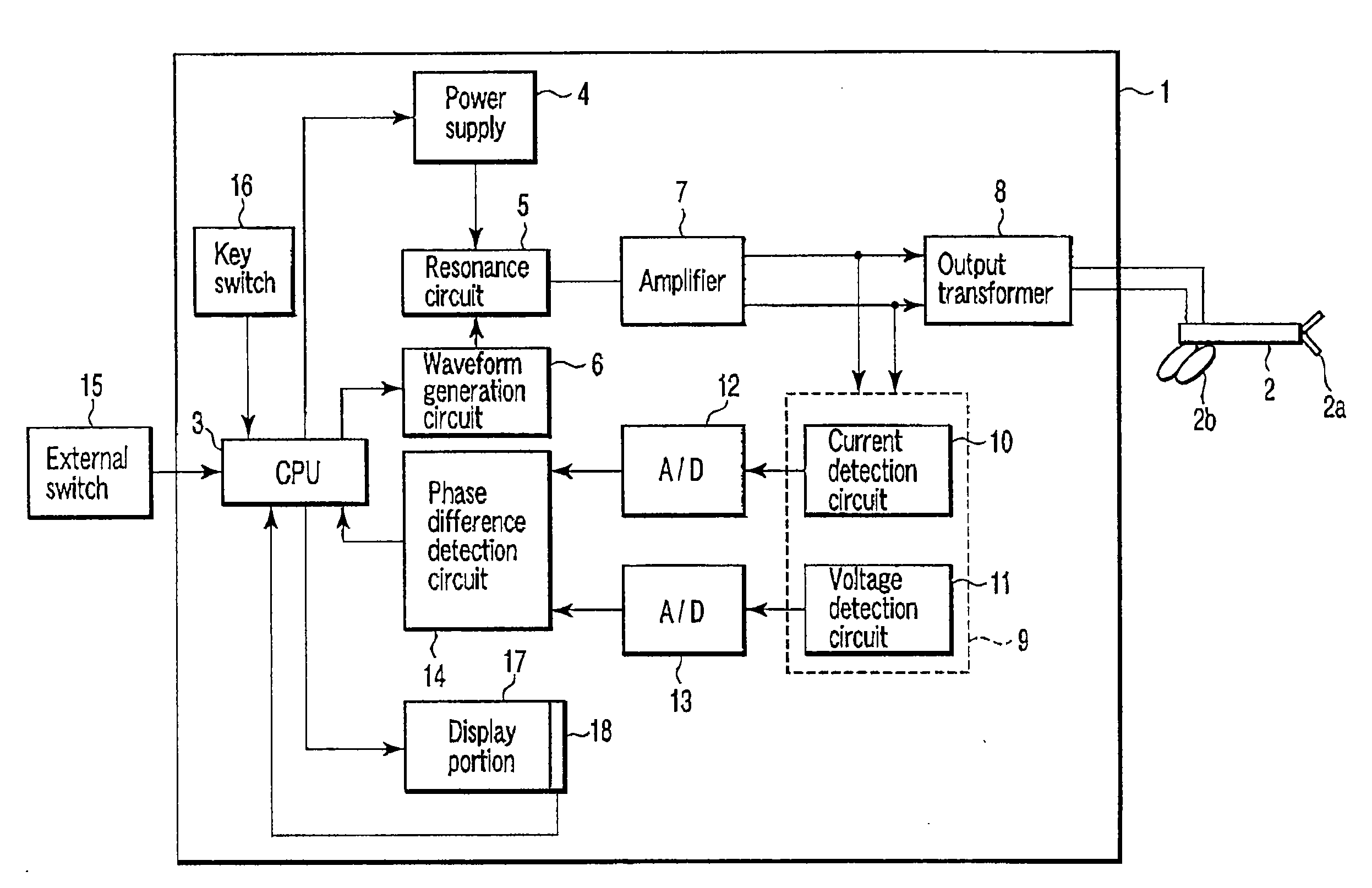 Electric processing system
