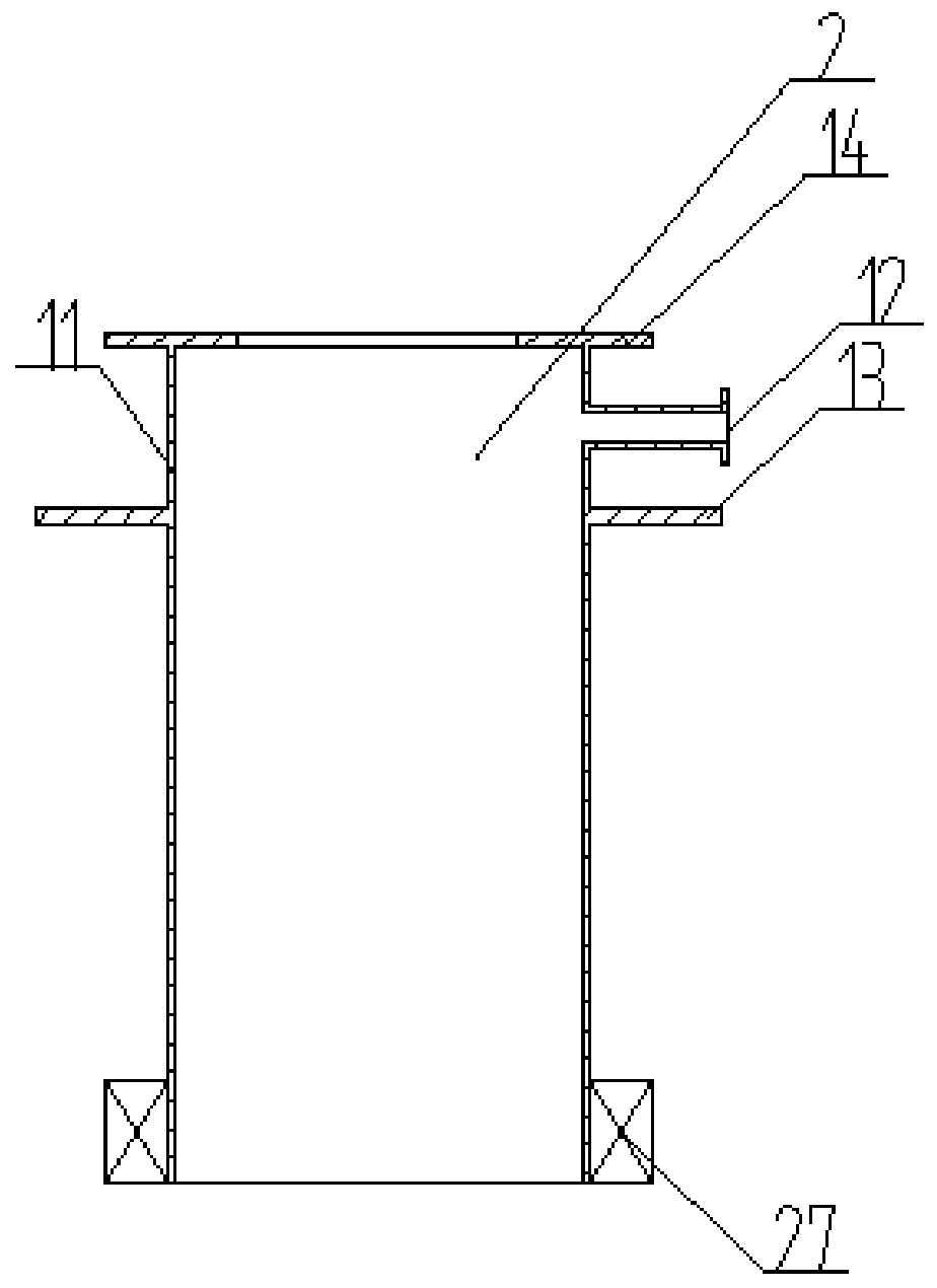 Combined gasification burner and use method thereof