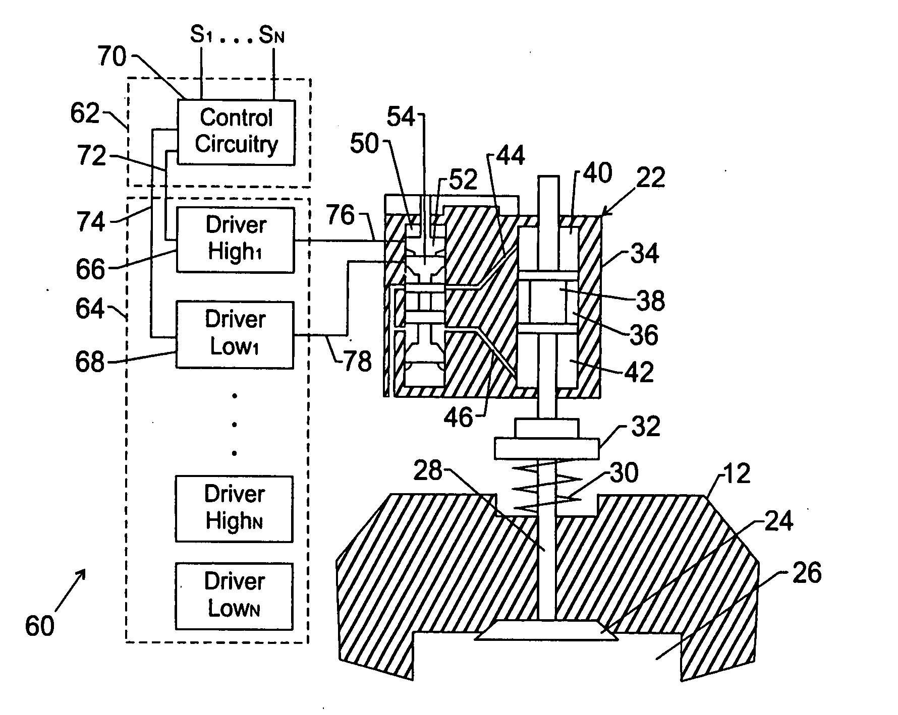 Quasi resonant gate controller for a power driver